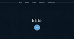 Desktop Screenshot of bhef.com