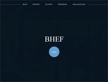 Tablet Screenshot of bhef.com
